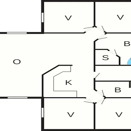 Casa vacanze 4 Star In Aabenraa Loddenhøj