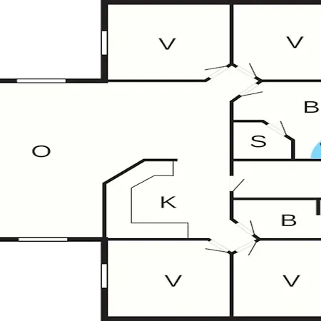Casa vacanze 4 Star In Aabenraa Loddenhøj